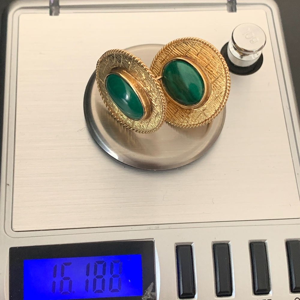 18k yellow gold Designer Earrings-Rare! - Picture 4 of 16
